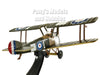 Sopwith Camel British Fighter 1/72 Scale Diecast Metal Model by Mitos Del Aire - MDA