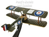 Sopwith Camel British Fighter 1/72 Scale Diecast Metal Model by Mitos Del Aire - MDA