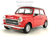 Mini Cooper 1300  - Red - 1/24 Diecast Metal Model by Welly