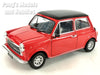 Mini Cooper 1300  - Red - 1/24 Diecast Metal Model by Welly