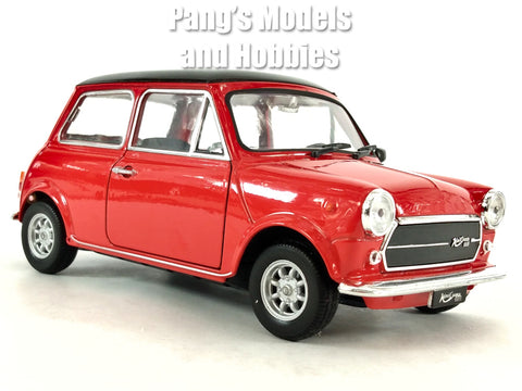 Mini Cooper 1300  - Red - 1/24 Diecast Metal Model by Welly