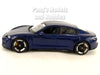 Porsche Taycan Turbo S - Blue - 1/24 Scale Diecast Model by Bburago