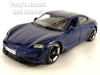 Porsche Taycan Turbo S - Blue - 1/24 Scale Diecast Model by Bburago