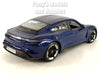 Porsche Taycan Turbo S - Blue - 1/24 Scale Diecast Model by Bburago