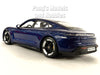 Porsche Taycan Turbo S - Blue - 1/24 Scale Diecast Model by Bburago