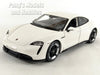 Porsche Taycan Turbo S - White - 1/24 Scale Diecast Model by Bburago (Copy)