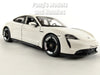 Porsche Taycan Turbo S - White - 1/24 Scale Diecast Model by Bburago (Copy)