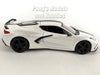 2020 Chevrolet Corvette Stingray Coupe - White - 1/24 Diecast Metal Model by Maisto