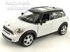 5 Inch Mini Cooper S - White - 1/34 Scale Diecast Metal Model by Unifortune