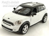 5 Inch Mini Cooper S - White - 1/34 Scale Diecast Metal Model by Unifortune