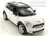 5 Inch Mini Cooper S - White - 1/34 Scale Diecast Metal Model by Unifortune