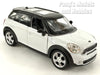 5 Inch Mini Cooper S - White - 1/34 Scale Diecast Metal Model by Unifortune