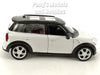 5 Inch Mini Cooper S - White - 1/34 Scale Diecast Metal Model by Unifortune