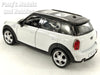 5 Inch Mini Cooper S - White - 1/34 Scale Diecast Metal Model by Unifortune