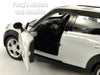 5 Inch Mini Cooper S - White - 1/34 Scale Diecast Metal Model by Unifortune