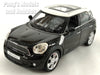 5 Inch Mini Cooper S - Black - 1/34 Scale Diecast Metal Model by Unifortune