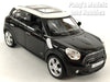 5 Inch Mini Cooper S - Black - 1/34 Scale Diecast Metal Model by Unifortune