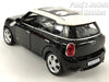 5 Inch Mini Cooper S - Black - 1/34 Scale Diecast Metal Model by Unifortune