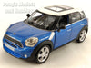 5 Inch Mini Cooper S - Blue - 1/34 Scale Diecast Metal Model by Unifortune