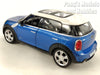 5 Inch Mini Cooper S - Blue - 1/34 Scale Diecast Metal Model by Unifortune