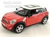 5 Inch Mini Cooper S - Red - 1/34 Scale Diecast Metal Model by Unifortune