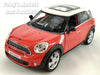 5 Inch Mini Cooper S - Red - 1/34 Scale Diecast Metal Model by Unifortune