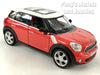 5 Inch Mini Cooper S - Red - 1/34 Scale Diecast Metal Model by Unifortune