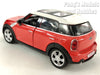 5 Inch Mini Cooper S - Red - 1/34 Scale Diecast Metal Model by Unifortune