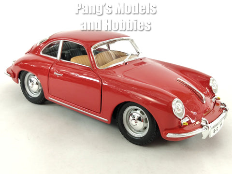 1961 Porsche 356 356B Coupe Plus - 1/24 Scale Diecast Model by Bburago