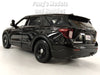 2022 Ford Explorer Police Interceptor SUV - BLACK - 1/24 Scale Diecast Model by Motormax