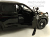 2022 Ford Explorer Police Interceptor SUV - BLACK - 1/24 Scale Diecast Model by Motormax