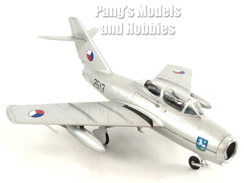 Mig-15 Mig-15UTI Czechoslovakia Air Force 1/72 Scale Assembled and Painted Model - Easy Model