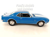 1968 Chevy Camaro Z28 - Blue - 1/24  Scale Diecast Metal Model by Maisto