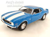 1968 Chevy Camaro Z28 - Blue - 1/24  Scale Diecast Metal Model by Maisto