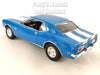 1968 Chevy Camaro Z28 - Blue - 1/24  Scale Diecast Metal Model by Maisto