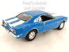 1968 Chevy Camaro Z28 - Blue - 1/24  Scale Diecast Metal Model by Maisto