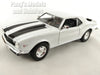 1968 Chevy Camaro Z28 - White - 1/24  Scale Diecast Metal Model by Maisto