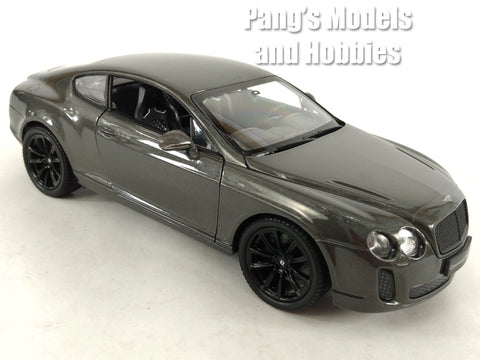 2009 Bentley Continental Supersport - GRAY - 1/24 Diecast Metal Model by Welly