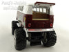 Volkswagen -VW T1 (Type 2) "Peace and Love" Bus - Off Road - Brown - 1/32 Scale Diecast & Plastic Model by Kinsmart