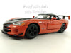 2010 Dodge Viper ACR - Orange - 1/24 Scale Diecast Model by Bburago