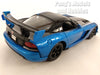 2010 Dodge Viper ACR - Blue - 1/24 Scale Diecast Model by Bburago