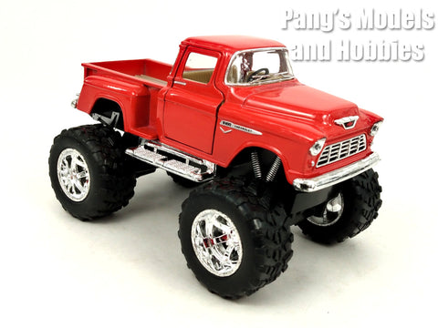 1955 Chevy Stepside 3100 Off Road - Red - 1/32 Scale Diecast & Plastic Model by Kinsmart