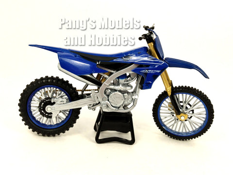 Yamaha YZ-450F YZ450F - All Blue - Dirt/Motocross Motorcycle 1/12 Scale Model by NewRay