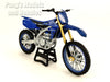 Yamaha YZ-450F YZ450F - All Blue - Dirt/Motocross Motorcycle 1/12 Scale Model by NewRay