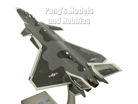 Chengdu J-20 Mighty Dragon Chinese Fifth Generation Fighter 1/100 Scale Diecast Mode by Air Force 1