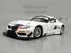 2010 BMW Z4 GT3 - White - 1/24  Scale Diecast Metal Model by Showcasts