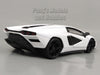 2022 Lamborghini Countach LPI 800-4 - WHITE - 1/24 Diecast Metal Model by Welly