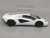 2022 Lamborghini Countach LPI 800-4 - WHITE - 1/24 Diecast Metal Model by Welly