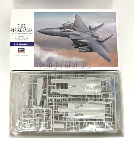 F-15E F-15 Strike Eagle - USAF - 1/72 Scale Plastic Model Kit (Assembly Required) by Hasegawa