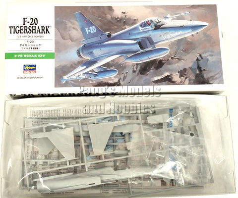 Northrop F-20 Tigershark USAF 1/72 Scale Plastic Model Kit (Assembly Required) by Hasegawa